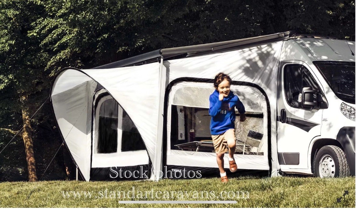 Thule Quick Fit Awning Tent 260cm Medium for Omnistor 4900/5002/6300 H225-244cm