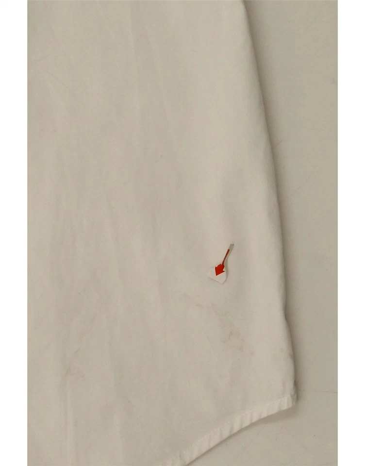 Camisa SISLEY Para Hombres Calce Ajustado Talla 40 15 3/4 Mediana Blanca DR03 Foto 3 de 4