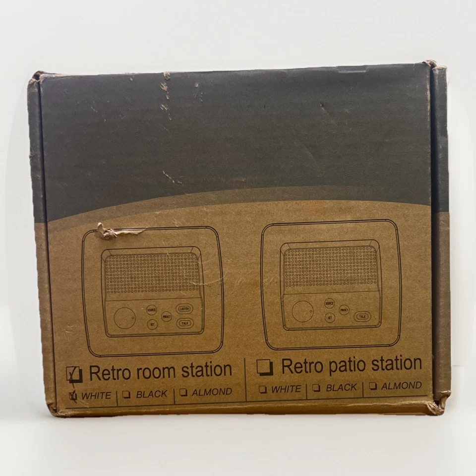 IST IntraSonic Retro-5R White Retro Room Station - Image 3 of 4