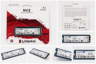 Kingston NV2 1TB PCIe 4.0 NVMe M.2 2280 Internal SSD, 3500MB/s Read Speed