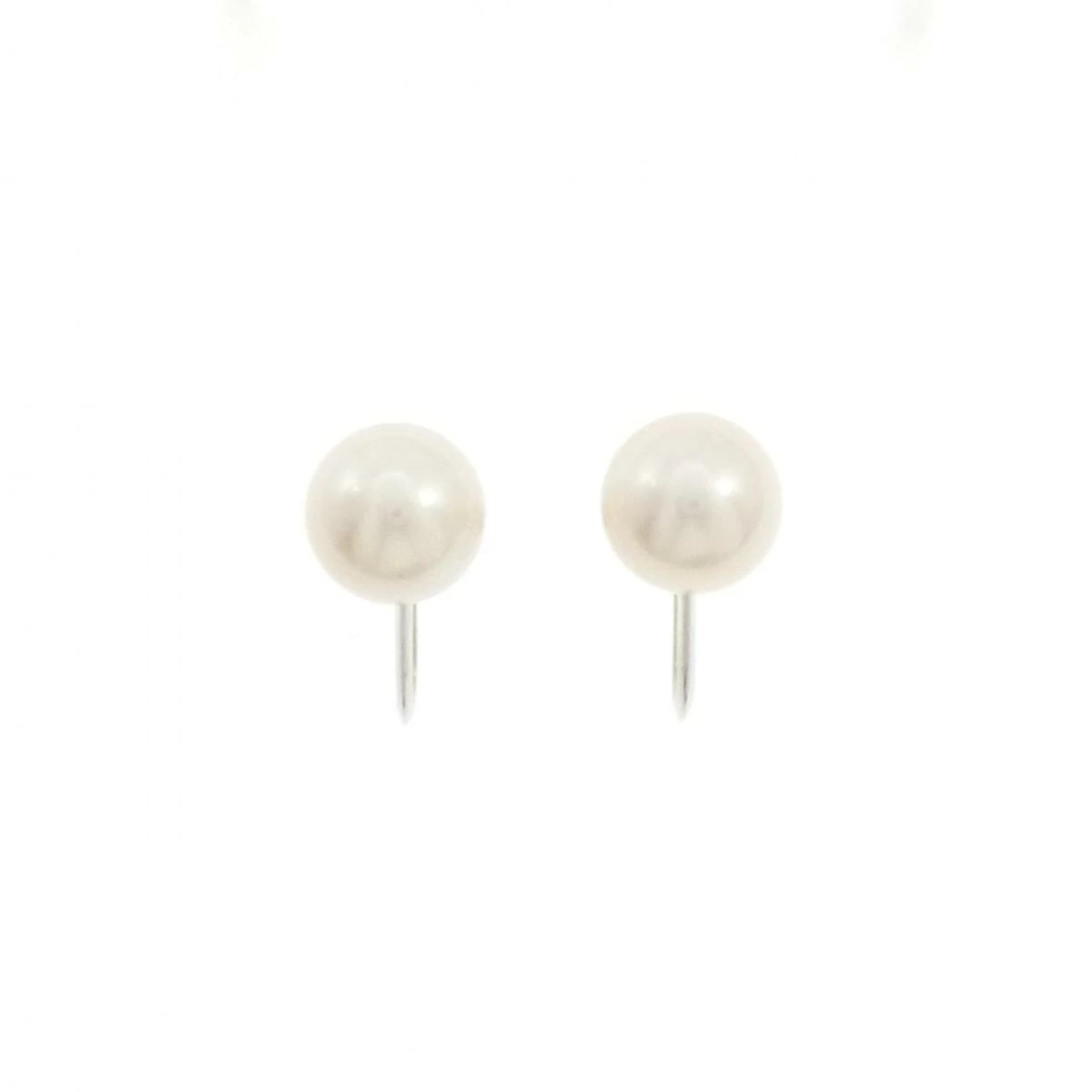 MIKIMOTO Akoya pearl earrings 9.9mm Authentic From Japan
