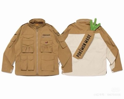 HUMAN MADE x Pokemon Made Utility Jacket Kamonegi Farfetch d XX31JK007