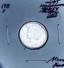 1918-D Denver Mint Mercury Dime, Superb Gem BU+++, RARE This Nice!