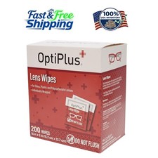 Individually Wrapped Cleaning Wipes for Glasses  Phones  200 Count Convenience