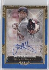 2020 Topps Five Star Auto Blue 15/25 Jack Flaherty #FSA-JF Auto 8s6