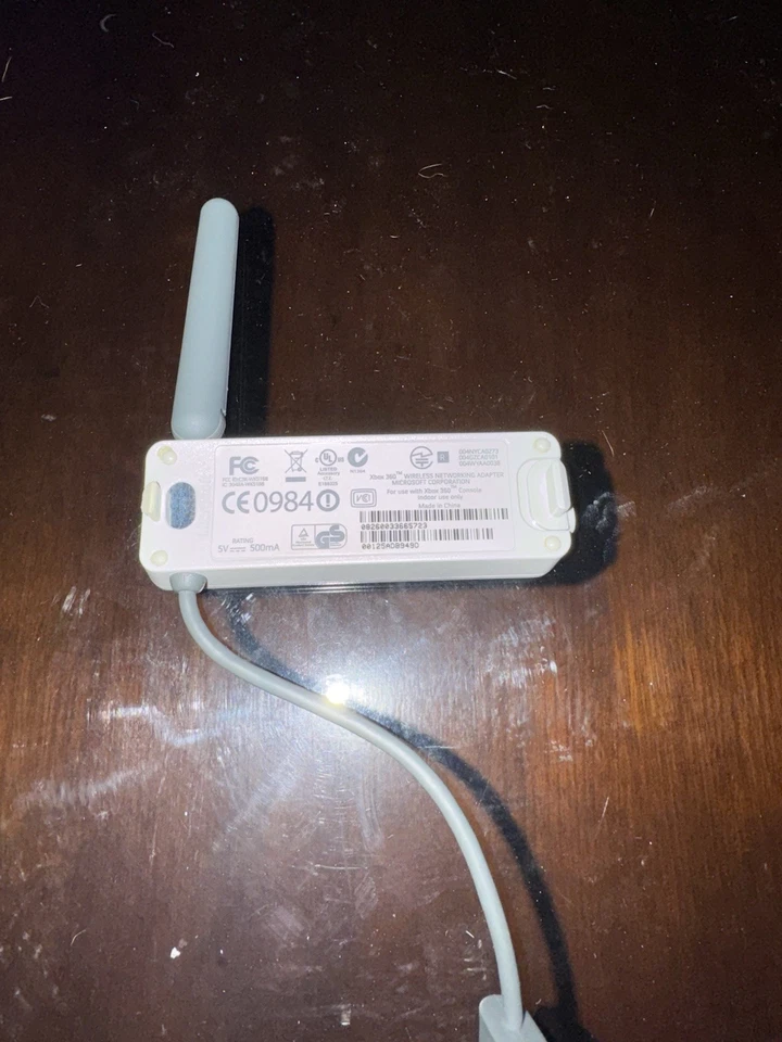 Adaptador de red inalámbrica Xbox 360/Wifi blanco Foto 2 de 3