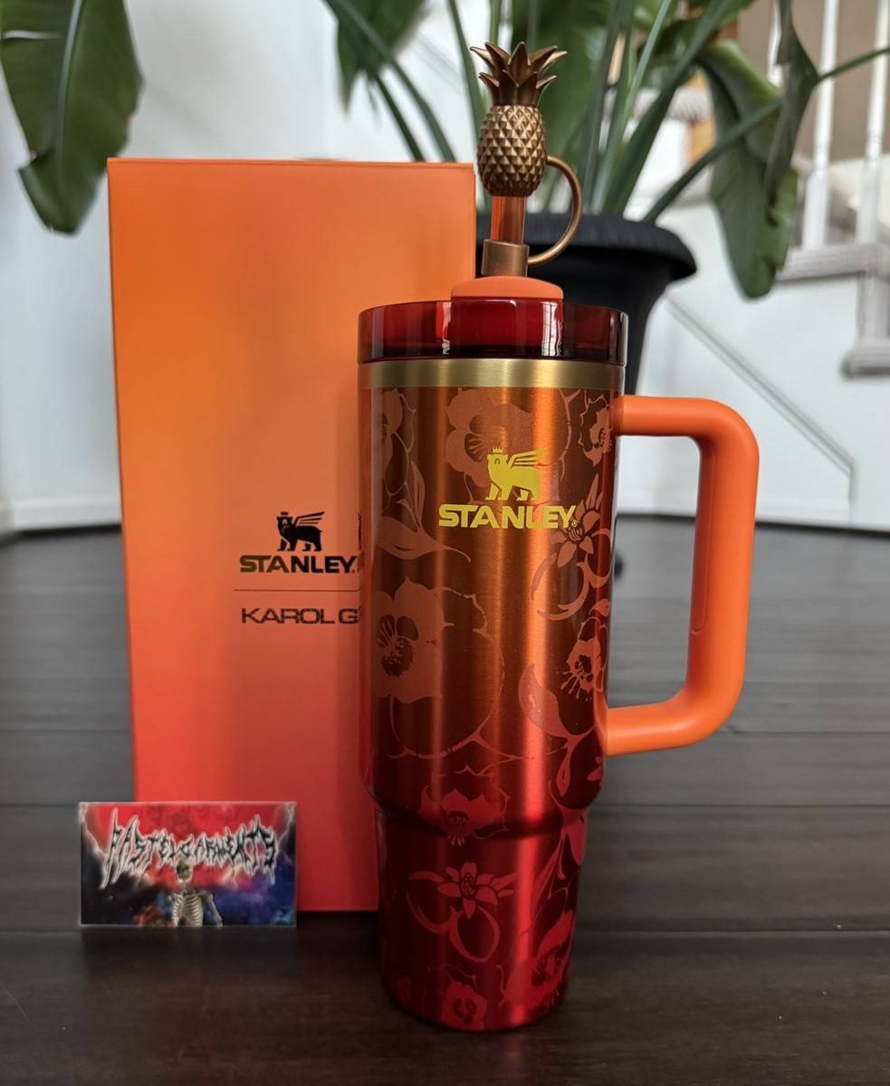 The Stanley 1913 x Karol G 30oz H2.0 Flowstate Quencher Tumbler