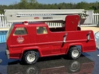 1970's Vintage Tonka Snorkel Fire Truck Pressed Steel, Very Good Condition