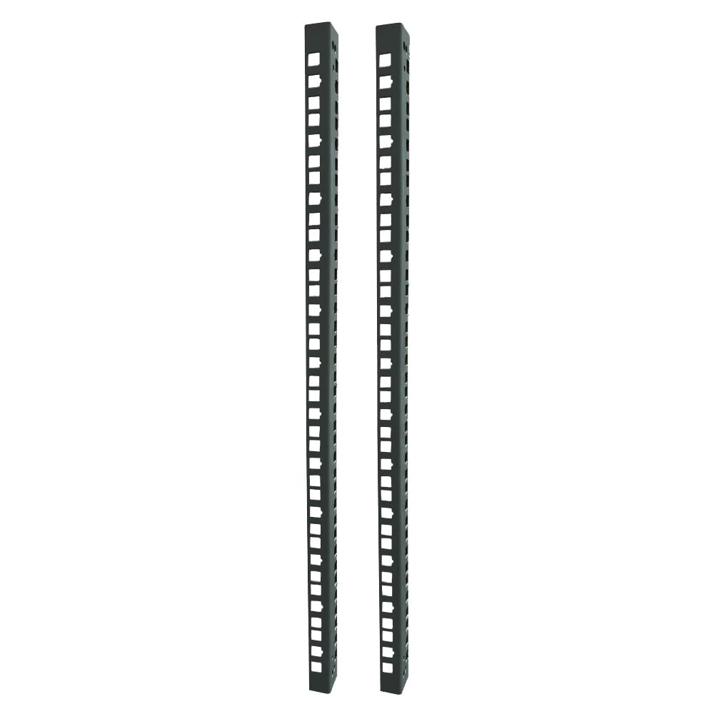 Techly Professional Coppia di Staffe Montanti Supplementari per Armadi Flat Pack