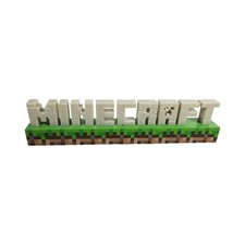 Minecraft Logo Light Paladone Battery Powered Gaming Desk Decor 16 Inch Large