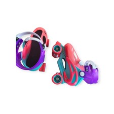 Chicago Skates Adjustable Kids' Quad Roller Skate Pink/White