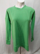 LuLaRoe XXS Green HANNAH Crew Neck Oversized Sweatshirt L141