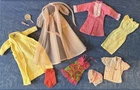 Vintage Barbie Black Label Clothing Lot with One Clone Light TLC/Good Condition