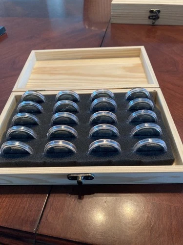 1970-S Kennedy Silver Half Dollars Roll Lot of 20 DEEP CAMEO 40% SILVER PROOFS