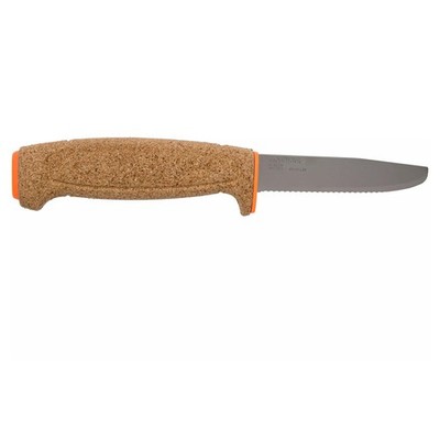 Morakniv Floating Serrated Messer Feststehend Edelstahl Orange