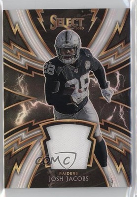 2020 Panini Select Sparks White Prizm 35/35 Josh Jacobs #SP-JJO pe8