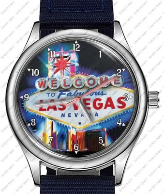 Las Vegas Nevada Neuheit Kunst sportlich einzigartige stilvolle Armbanduhr