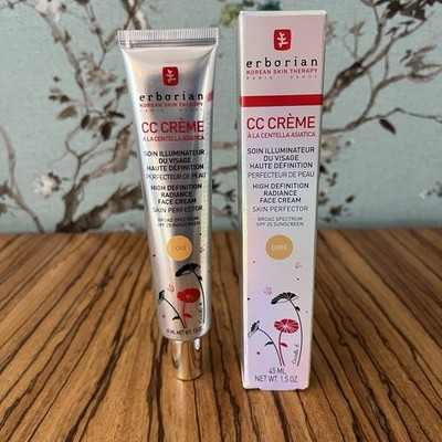 Erborian CC Cream à la Centella Asiatica Radiance Face Cream Doré 1.5oz