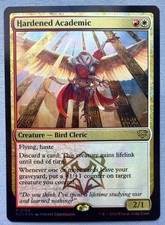 Hardened Academic *FOIL* - NM - MTG Secrets of Strixhaven SOS #194 Rare