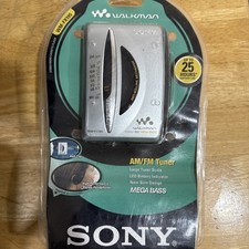 Sony Walkman WM-FX195 Radio Cassette Player Mega Bass New Open Box Read Detai