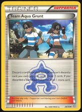 TEAM AQUA GRUNT 26/34 UNCOMMON DOUBLE CRISIS POKEMON LIGHTLY PLAYED on eBay