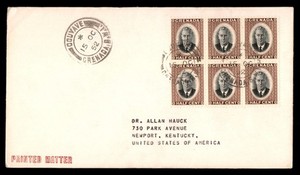 Mayfairstamps Grenada 1952 to Newport KY USA Cover aaz_98013