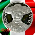 Pancho Villa  1 oz .999 Fine Silver Round Commemorative coin Design #1