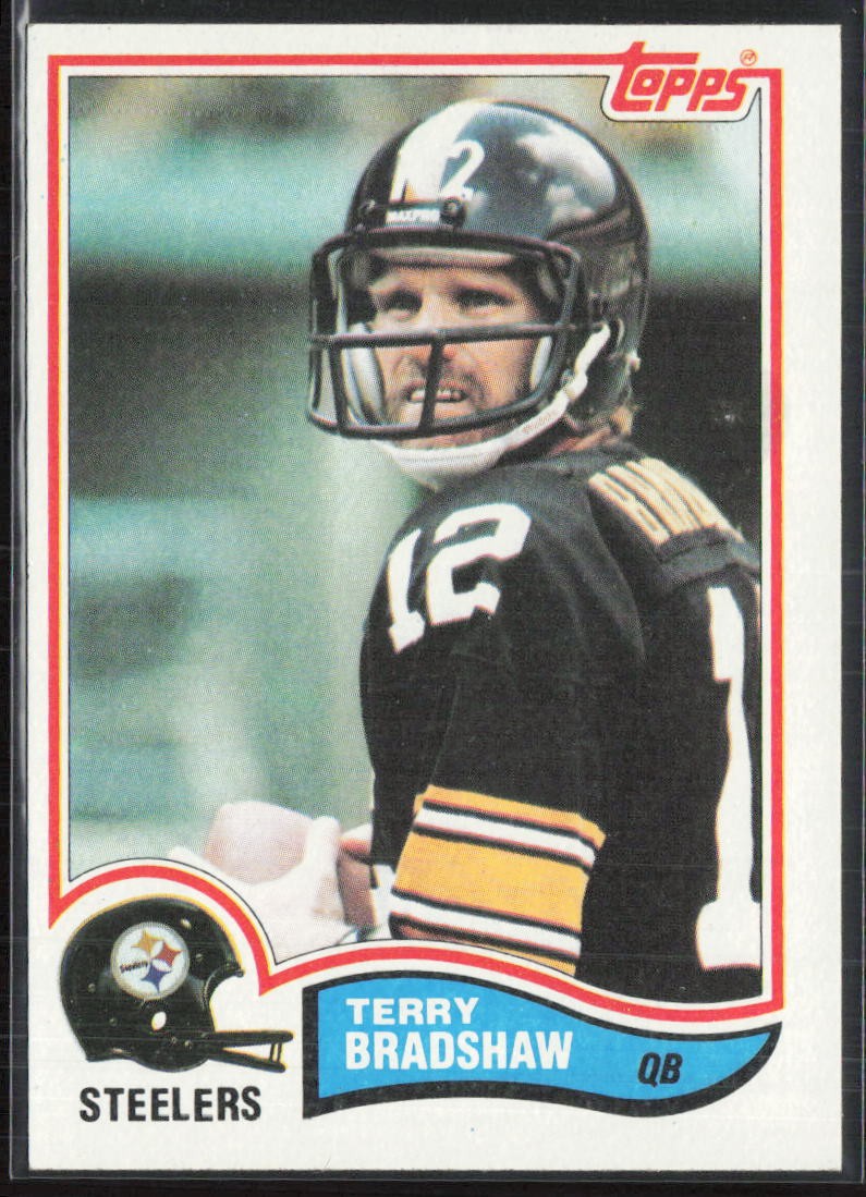 1982 Topps #204 Terry Bradshaw Pittsburgh Steelers