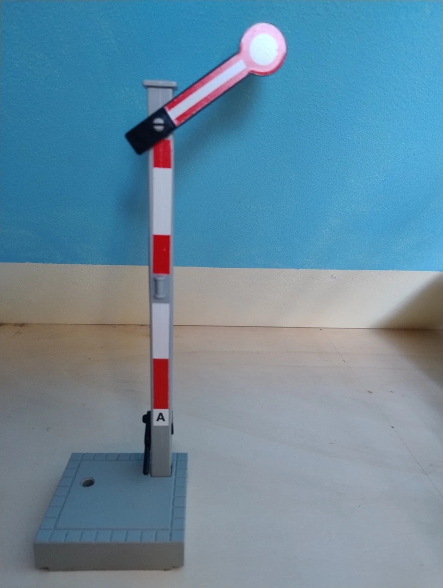 Playmobil 1050 4353 5010 transformateur rails signal sémaphore pour train - Jeux & Jouets