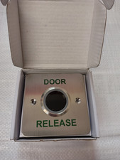 CONTACTLESS STAINLESS STEEL EXIT BUTTON 'DOOR RELEASE' - STP-NT200