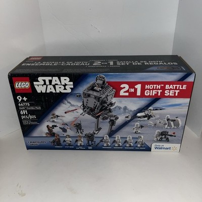 LEGO Star Wars 66775 Hoth Combo Pack 2-in-1 New Sealed Retired Set Walmart Exclu
