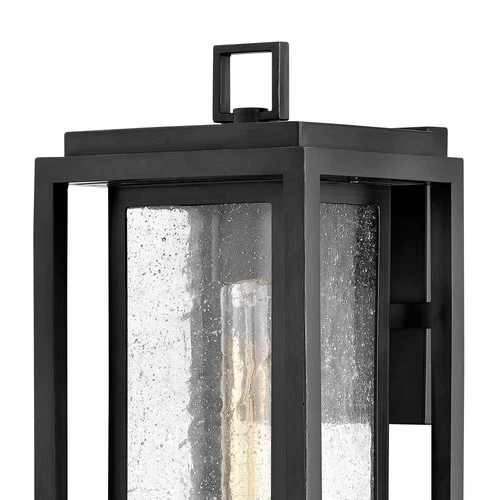 Hinkley Republic 16" Rectangular Marine Grade Black Outdoor Wall Light - Picture 5 of 7
