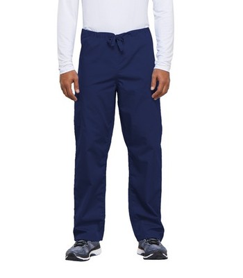 Cherokee Unisex Scrubs Drawstring Cargo Pant 4100 NAVW Navy Free Shipping