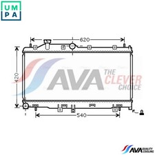 RADIATOR ENGINE COOLING SU2065 FOR SUBARU B3/Hatchback OUTBACK CROSSTREK/XV 1.6L