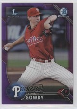 2016 Bowman Draft Chrome Picks Purple Refractor 110/250 Kevin Gowdy #BDC-5 1u6