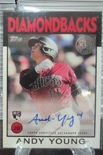 2021 Topps - 1986 Topps Baseball Autographs Andy Young #86A-AY (AU, RC)
