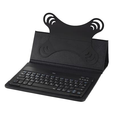 Hama KEY4ALL X3100 kabellose Bluetooth Tastatur Keyboard QWERTZ m. Tablet-Tasche