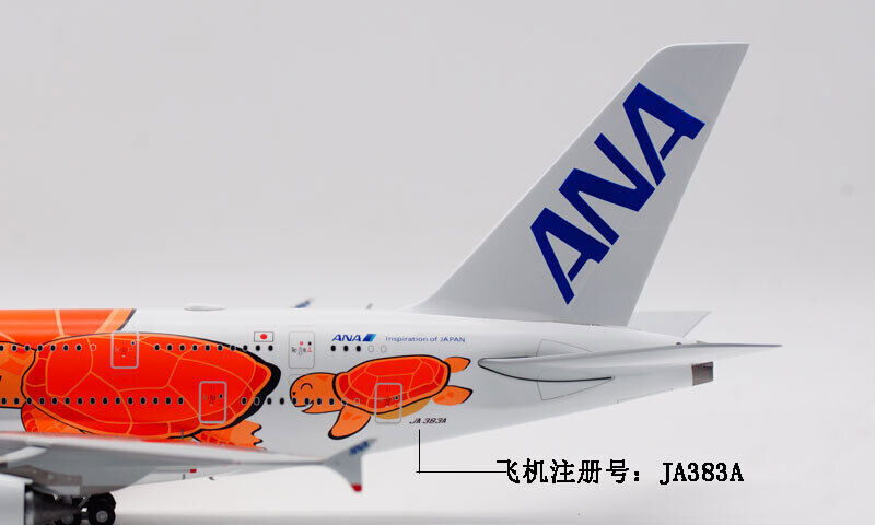 1:200 37CM JC Wings ANA AIRBUS A380 Passenger Airplane 1:200 37CM JC Wings ANA AIRBUS A380 Passenger Airplane