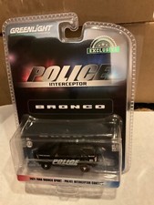 Greenlight Hobby Exclusive 2021 Ford Bronco Police Interceptor Concept