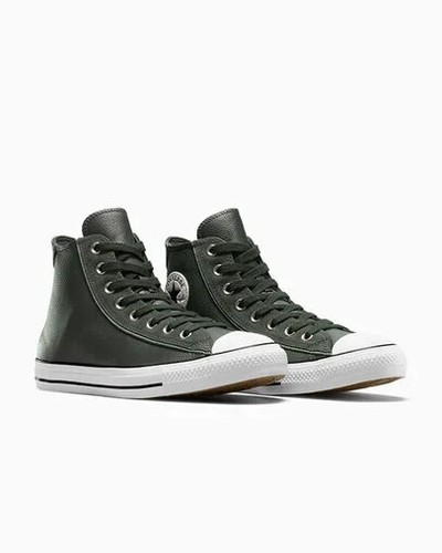 Converse CTAS Wide HI Leather Casual High Top Shoes Sneaker Men´s Unisex - Picture 12 of 15