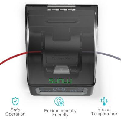 SUNLU 1,75mm Filament Connector Verbinder FC01 LCD-Anzeige für PETG/PLA/ABS/ASA