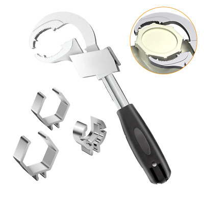 #ad #ad Universal Open End Wrench Adjustable Wrench for Bathroom Plumbing Sink Repair $12.98