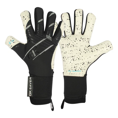 Football Goalkeeper Gloves Gk Saver Magnet 2.0 Black Goalie Gloves 4 to 11