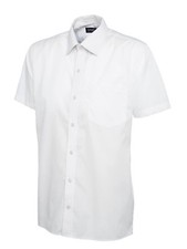 Mens Short Sleeve Casual & Office Formal Business Shirt - EASY CARE SHIRTS