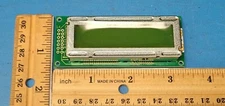 LCD Display  S-8907,  KS-92, 16X2  Dot Matrix, Green, Made in Japan, (ONE)
