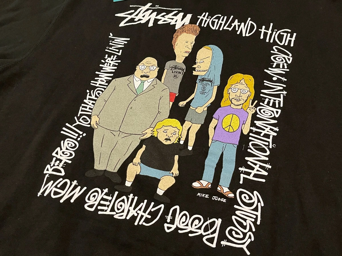 Stussy x beavis and butthead hotsell
