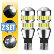 4 PCS T15 AUXITO 912 921 LED Back Up Reverse Light Bulbs Ultra Bright White E