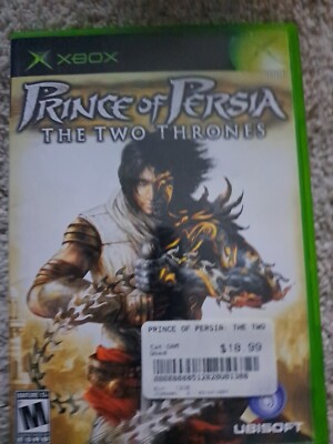 Prince of Persia Two Thrones - Microsoft Xbox CIB