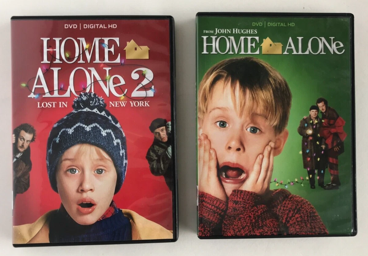 Home Alone 1 Home Alone 2 Christmas DVDs eBay