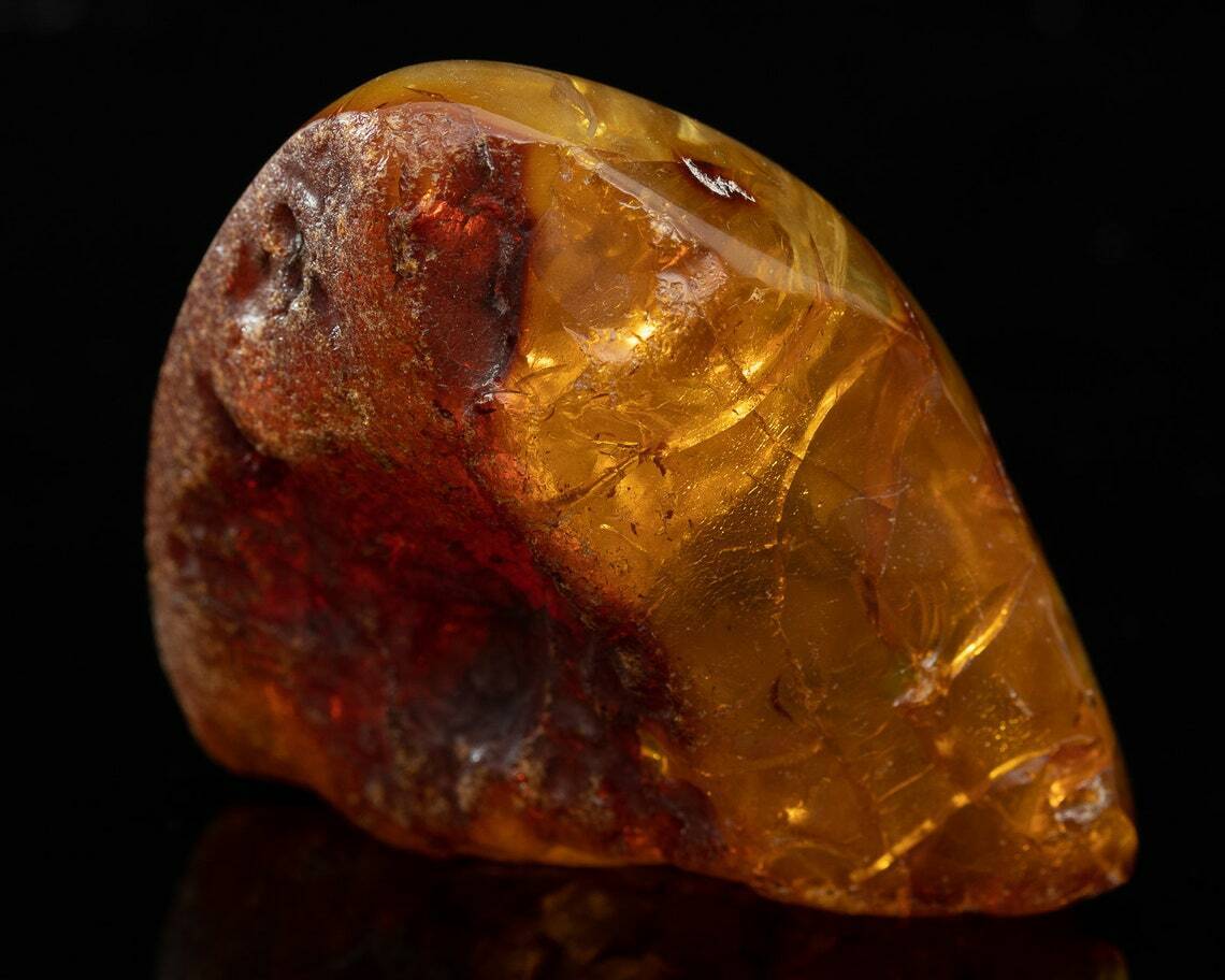 Baltic Amber polished palm stone 205 cts bernstein #2630T Egg Yolk  BUTTERSCOTCH | eBay